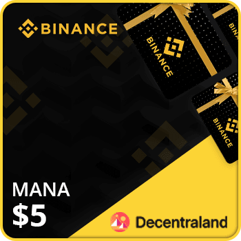 Binance Gift Card (MANA) $5