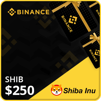 Binance Gift Card (SHIB) $250