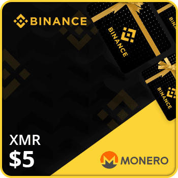 Binance Gift Card (XMR) $5