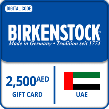 Birkenstock Gift Card UAE 2500 AED