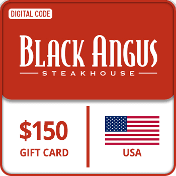 Black Angus Gift Card USA 150 USD