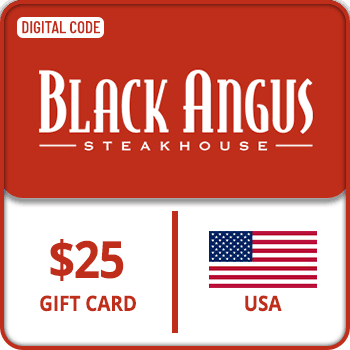 Black Angus Gift Card USA 25 USD