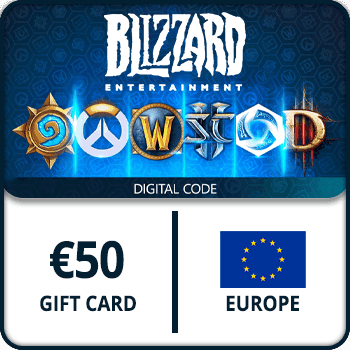 Blizzard Gift Card Europe €50