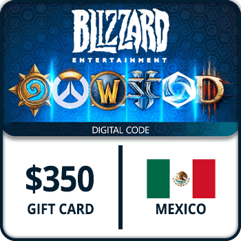 Blizzard Gift Card Mexico $350