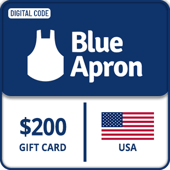 Blue Apron Gift Card USA 200 USD