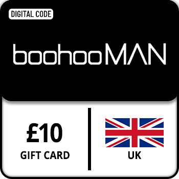 BoohooMAN Gift Card UK 10 GBP