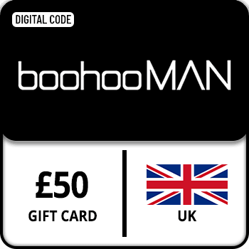 BoohooMAN Gift Card UK 50 GBP