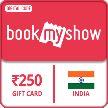 Book My Show Gift Card INDIA 250 INR
