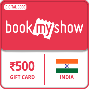 Book My Show Gift Card INDIA 500 INR