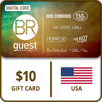 BR Guest Hospitality Gift Card USA 10 USD