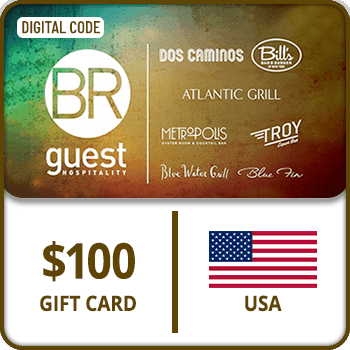 BR Guest Hospitality Gift Card USA 100 USD