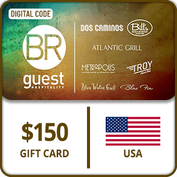 BR Guest Hospitality Gift Card USA 150 USD