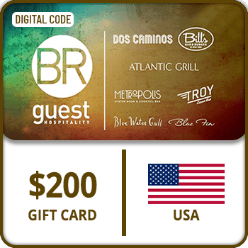 BR Guest Hospitality Gift Card USA 200 USD