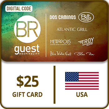 BR Guest Hospitality Gift Card USA 25 USD