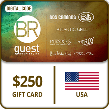 BR Guest Hospitality Gift Card USA 250 USD