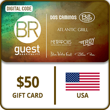 BR Guest Hospitality Gift Card USA 50 USD