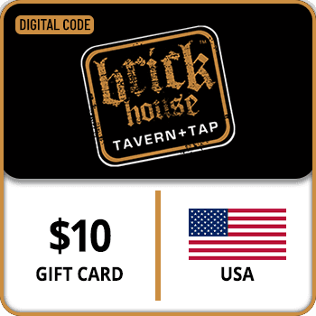 Brick House Tavern & Tap Gift Card USA 10 USD