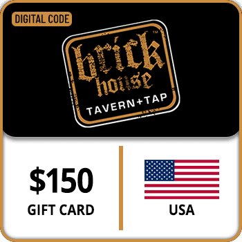 Brick House Tavern & Tap Gift Card USA 150 USD