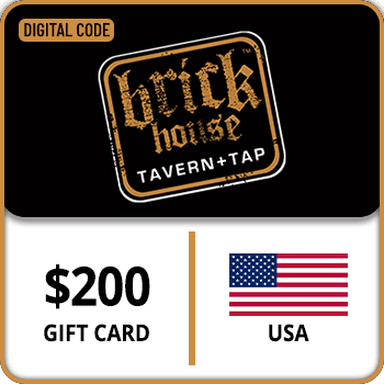 Brick House Tavern & Tap Gift Card USA 200 USD