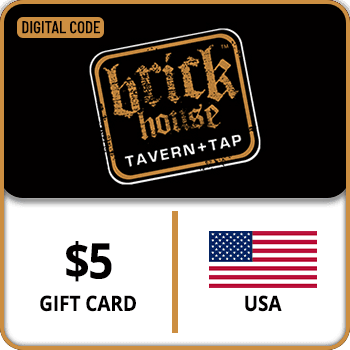Brick House Tavern & Tap Gift Card USA 5 USD