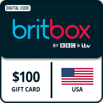 Britbox Gift Card USA 100 USD