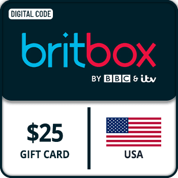 Britbox Gift Card USA 25 USD