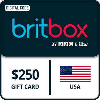 Britbox Gift Card USA 250 USD