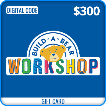 Build A Bear Gift Card $300