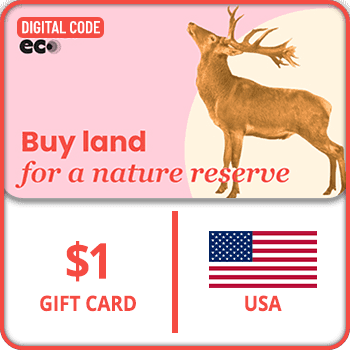 Buy land for nature Gift Card USA 1 USD