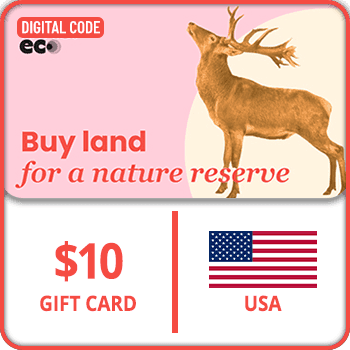 Buy land for nature Gift Card USA 10 USD