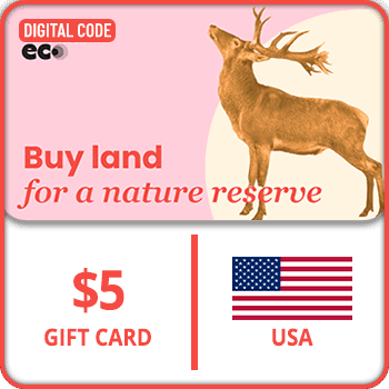 Buy land for nature Gift Card USA 5 USD