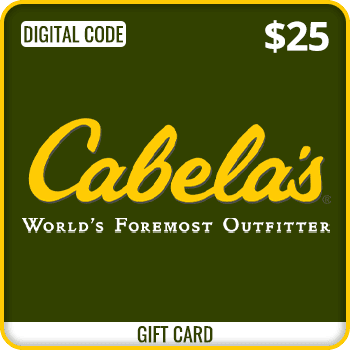 Cabela's Gift Card $25
