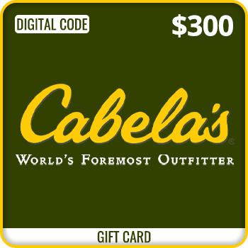 Cabela's Gift Card $300