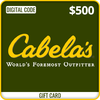 Cabela's Gift Card $500