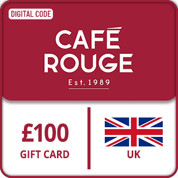 Café Rouge Gift Card UK 100 GBP