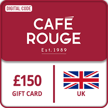 Café Rouge Gift Card UK 150 GBP