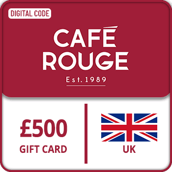 Café Rouge Gift Card UK 500 GBP