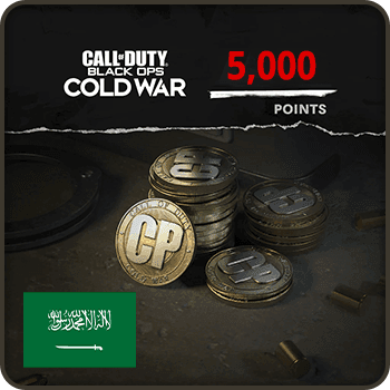 Call of Duty Black Ops Cold War KSA 5000 Points