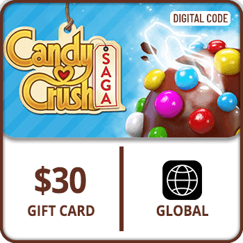 Candy Crush Gift Card Global $30