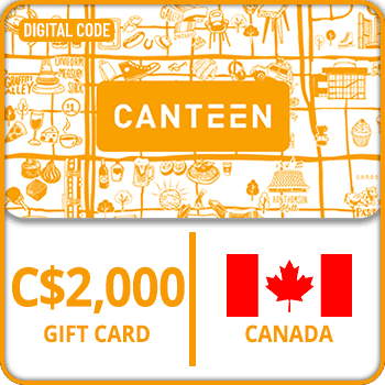 Canteen Gift Card CANADA 2000 CAD