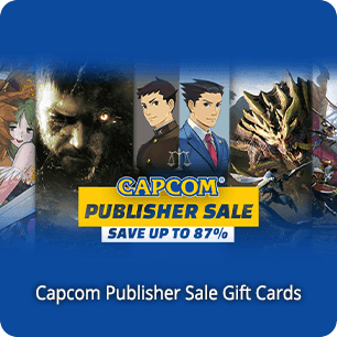 Capcom Publisher Sale Gift Cards