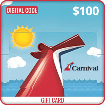 Carnival Cruise Lines Gift Card $100