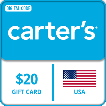 Carter's Gift Card USA 20 USD