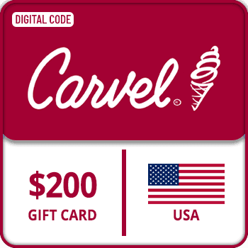 Carvel Gift Card USA 200 
