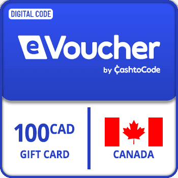 CashtoCode eVoucher Gift Card Canada CAD $100