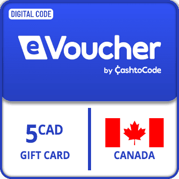 CashtoCode eVoucher Gift Card Canada CAD $5