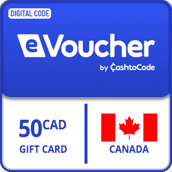 CashtoCode eVoucher Gift Card Canada CAD $50
