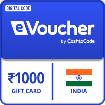 CashtoCode eVoucher Gift Card India ₹1000