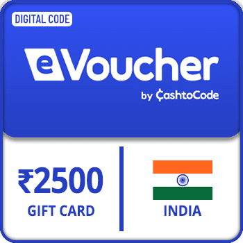 CashtoCode eVoucher Gift Card India ₹2500