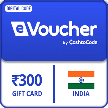 CashtoCode eVoucher Gift Card India ₹300